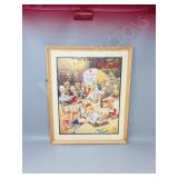 Frosst- vintage framed advertising  13.5 x 17'