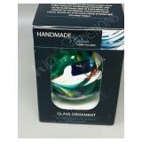 art glass ornament-hand blown, gift box