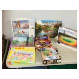box- 7 assorted puzzles
