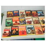 Doc Savage paperback novels