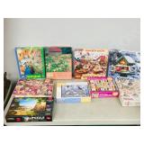 box- 12 assorted puzzles
