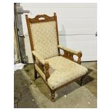 antique arm chair