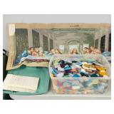 Needle point kit - Last Supper w/ yarn