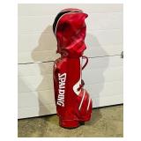 vintage Spalding Golf bag & clubs