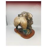 11' tall hunting dog figurine