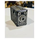 vintage Reporter camera , metal case