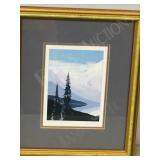 framed Ken Prescott print- 12' x 14.5'