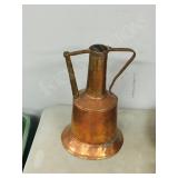 vintage copper vessel w/ handles