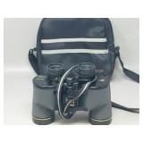 binoculars/ case  8 x 40 power