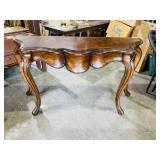 vintage design 1/2 moon hall table -