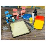 box lot of small items -