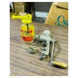 vintage sprayer & grinder w/ blades-
