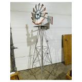 metal windmill- 8ft tall