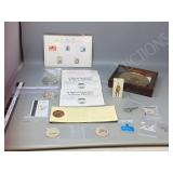 box- coins & stamps