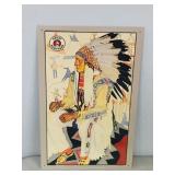 Tin sign-  10.5 x  17'  modern