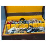 chest of costume jewellry