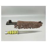 Vintage 12' L dagger & sheath set
