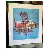 'Circus Drilling' ltd print by Cam Millhouse