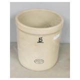 5 gallon Medalta crock, no lid