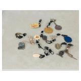 lot- 14 assorted pendants