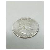 1954 U.S.A  silver half  dollar