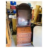 walnut drop front secretary
