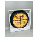 modern quartz 8' Kodak wall clock