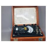 Weston model 310  wattmeter/ case/ booklet