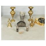various brass & metal ornaments
