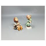 2- Hummel figurines, no chips