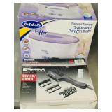 Dr. Scholl foot bath & Hair dryer