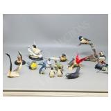 small box- Bird ornaments/ figurines