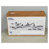 Simply Essential- brand new 12 pc cookware