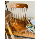 maple rocking chair