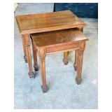2 pcs nesting table set