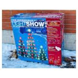 Musical light show Christmas trees w/ remote