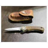 777 Puma Sport Lock blade knife & case