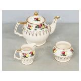 Sadler Teapot & Cream/ Sugar