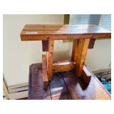 side table - 24w x 10w x 17h