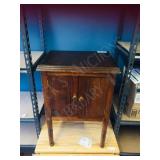 2 door side table