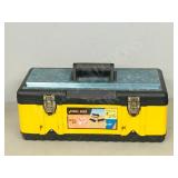 tool box with ratchet straps -