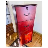 modern locking file cabinet 20w x 18d x 52h