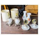 2 sets vintage lamps -