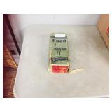 vintage food chopper in original box
