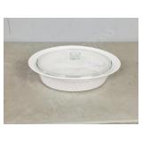 large Corning Ware casserole/ glass cover