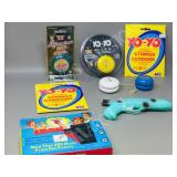 bag- assorted toys- Potato gun, Yo-Yo