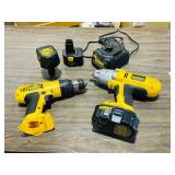Dewalt 18V impact & drill set