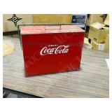 antique Coca Cola cooler -
