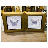 pair of framed prints