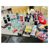 Coke bottles & collectibles -